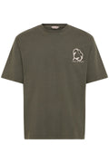 Ink Black Printed T-Shirt - Hargin | Casual Friday