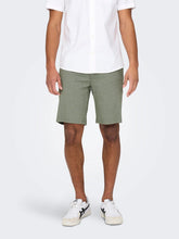 Load image into Gallery viewer, Olive Night Viscose Stretch Shorts - Mark | Only &amp; Sons
