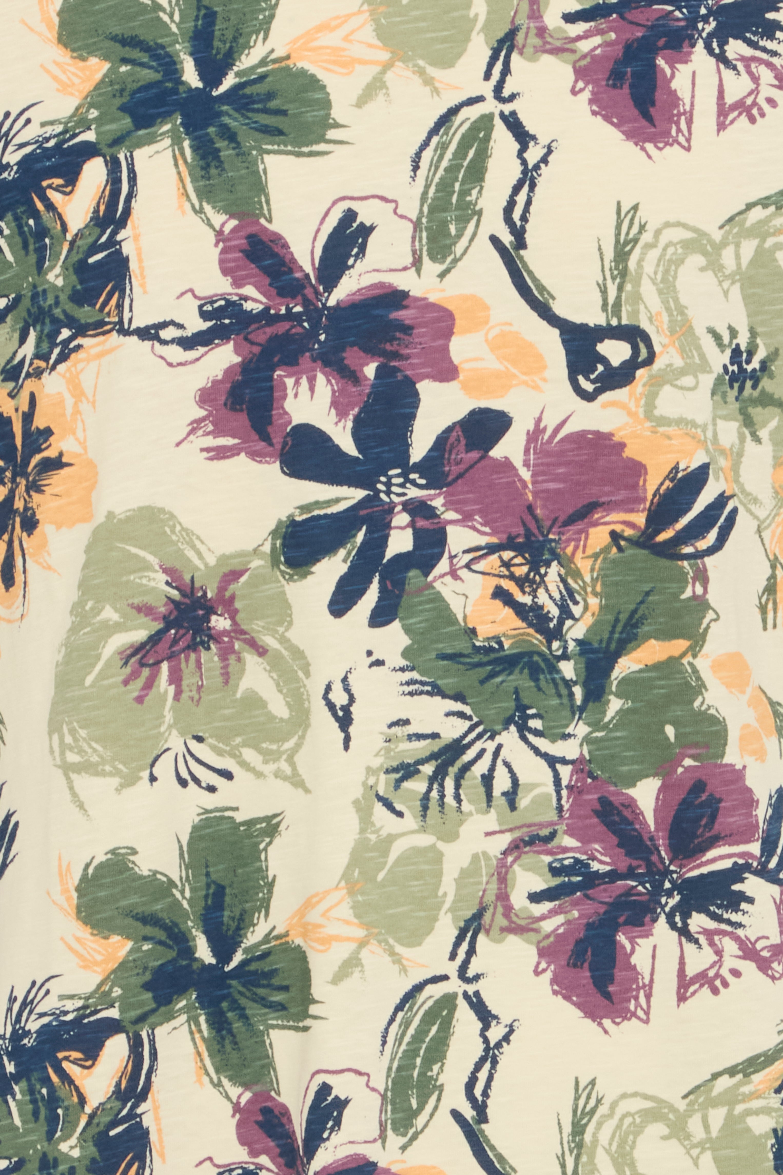 Sand Floral T-Shirt - Jemo | Blend