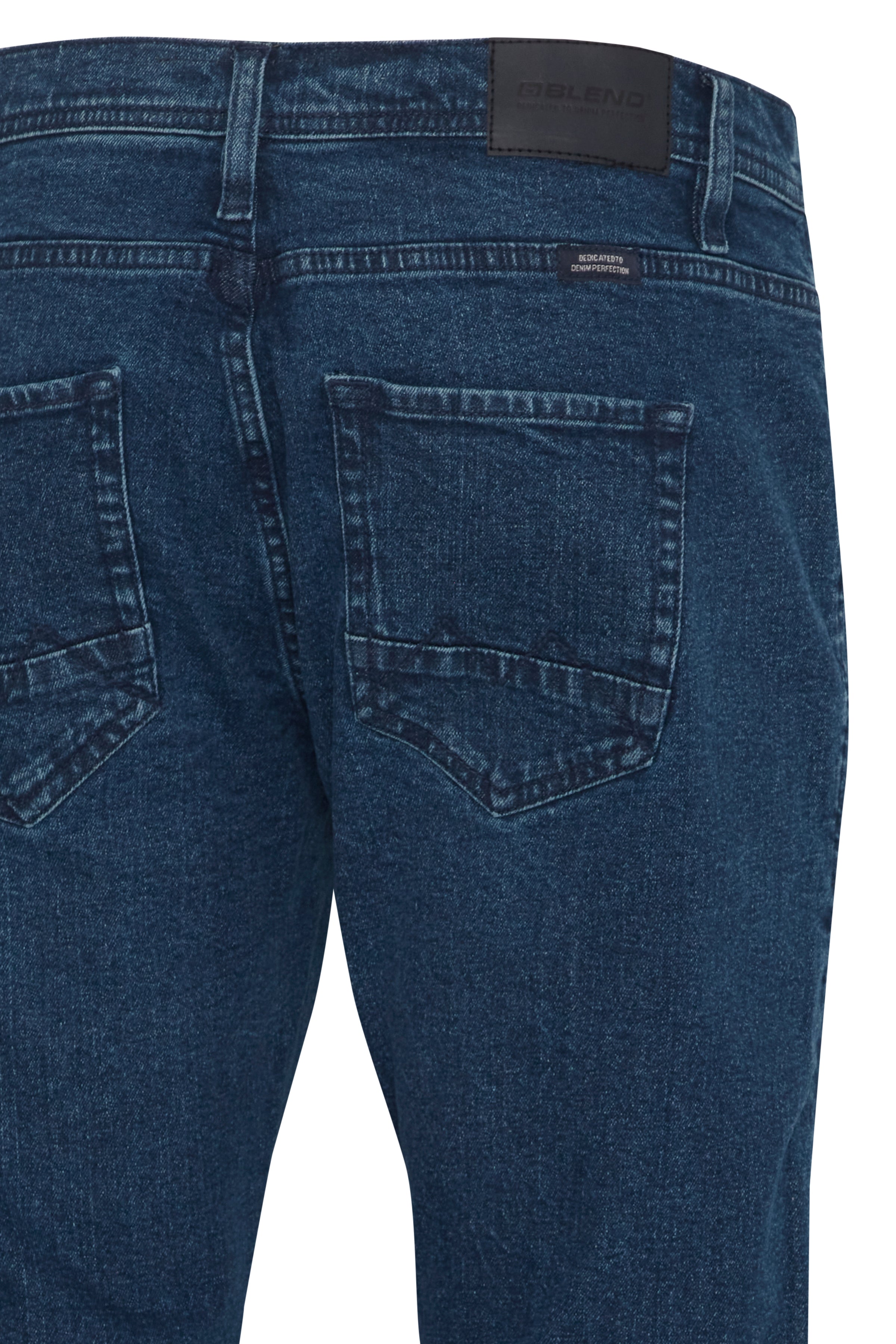 Navy Straight Fit Jeans - Twister | Blend