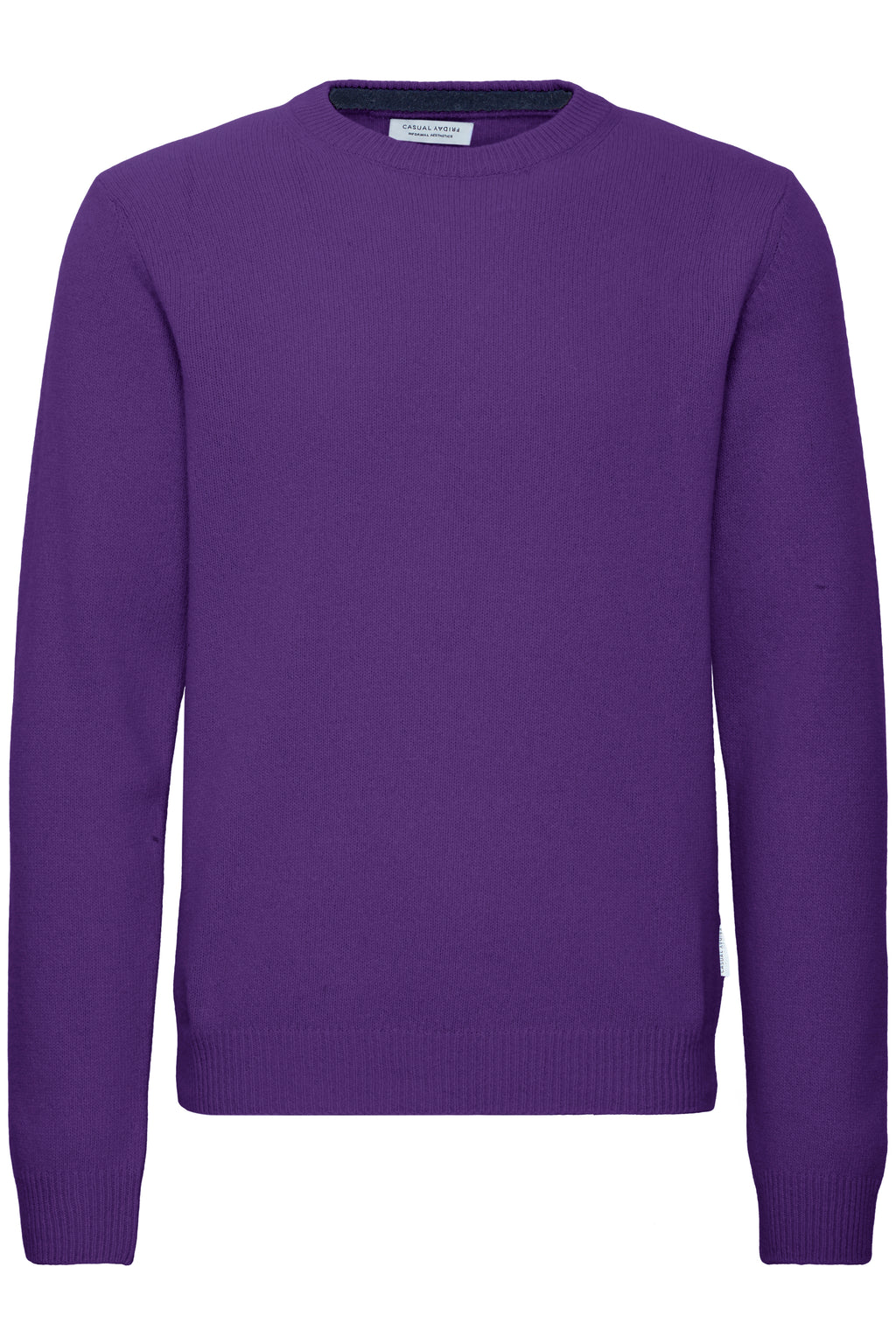 Montana Grape Italian Wool Jumper - Karl | Casual Friday