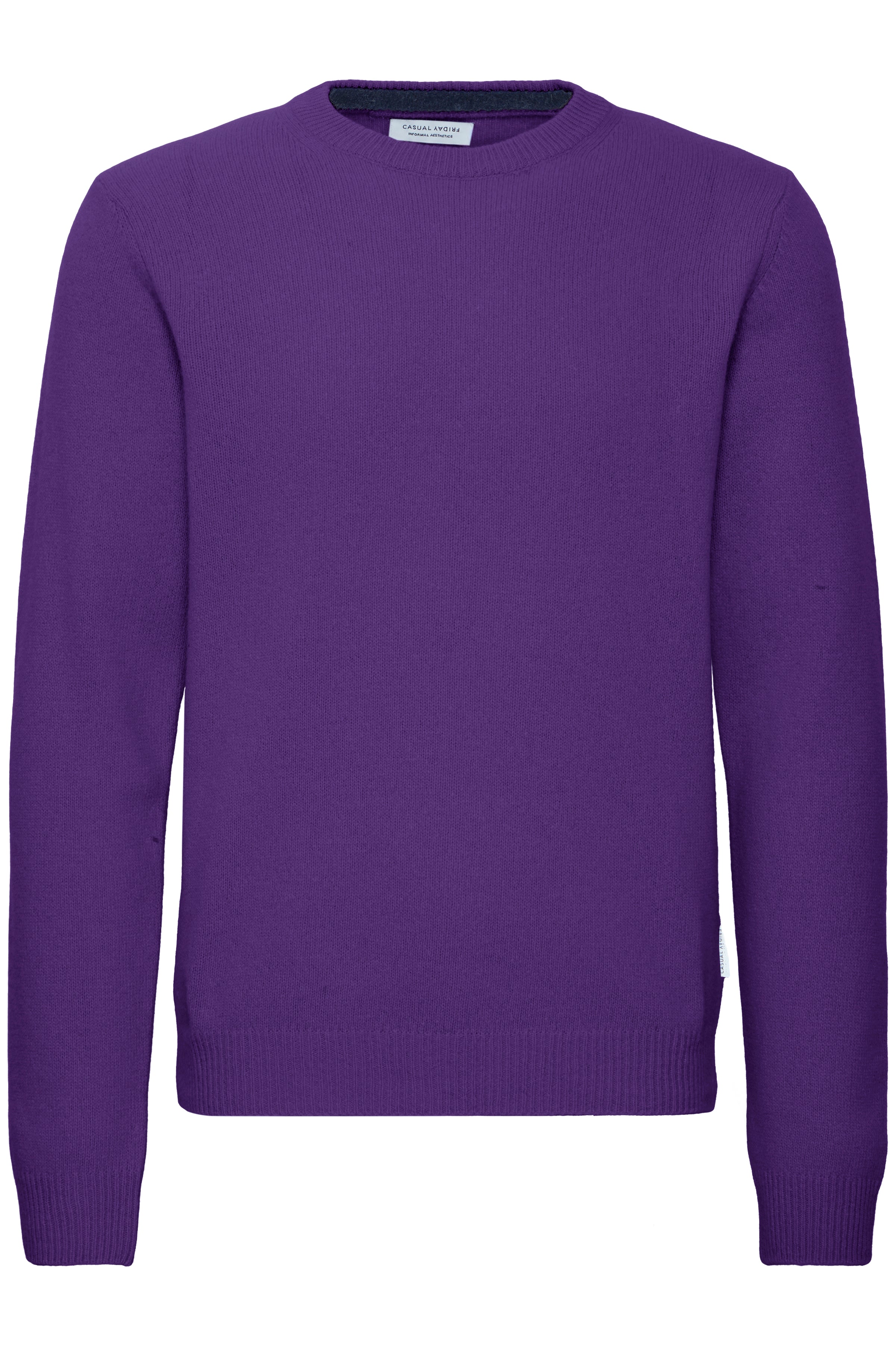 Montana Grape Italian Wool Jumper - Karl | Casual Friday