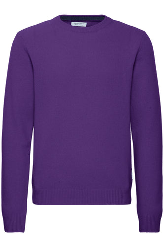 Montana Grape Italian Wool Jumper - Karl | Casual Friday