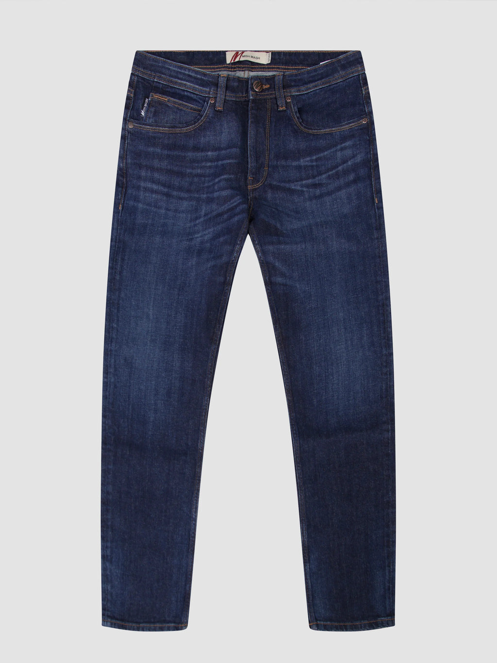 Tapered Fit Low Stretch Spirit Dark Denim Jean | Mish Mash