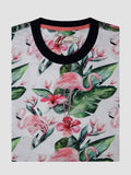 Flamingo & Floral T-Shirt - Tramanto | Mish Mash