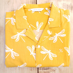 Sunflower Dragonfly Shirt - Anton | Casual Friday