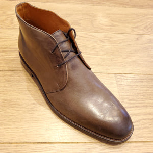 Brown Leather Chukka Boots | Lacuzzo