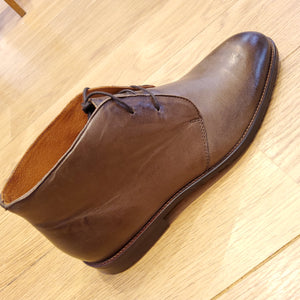 Brown Leather Chukka Boots | Lacuzzo