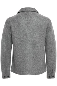 Mens Grey Wool Blazer Jacket | Blend