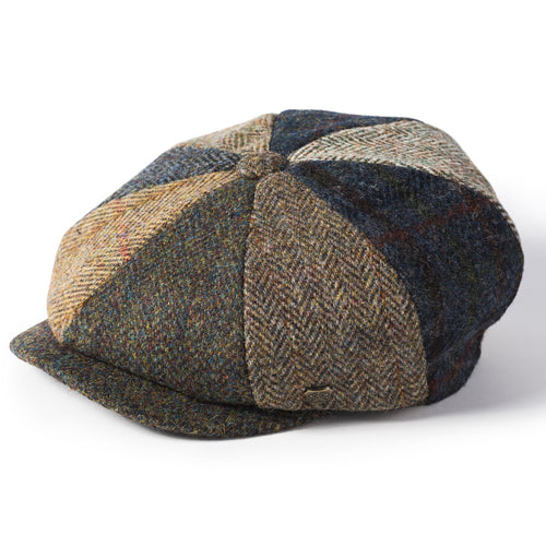 Harris Tweed Bakerboy - Lewis Multi | Failsworth Hats