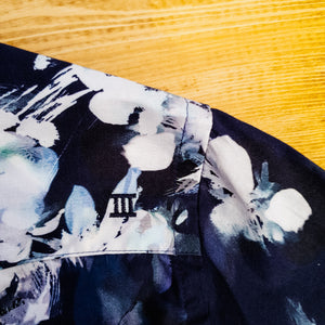 Blue Floral Long Sleeved Shirt - Fantasy | Tresanti