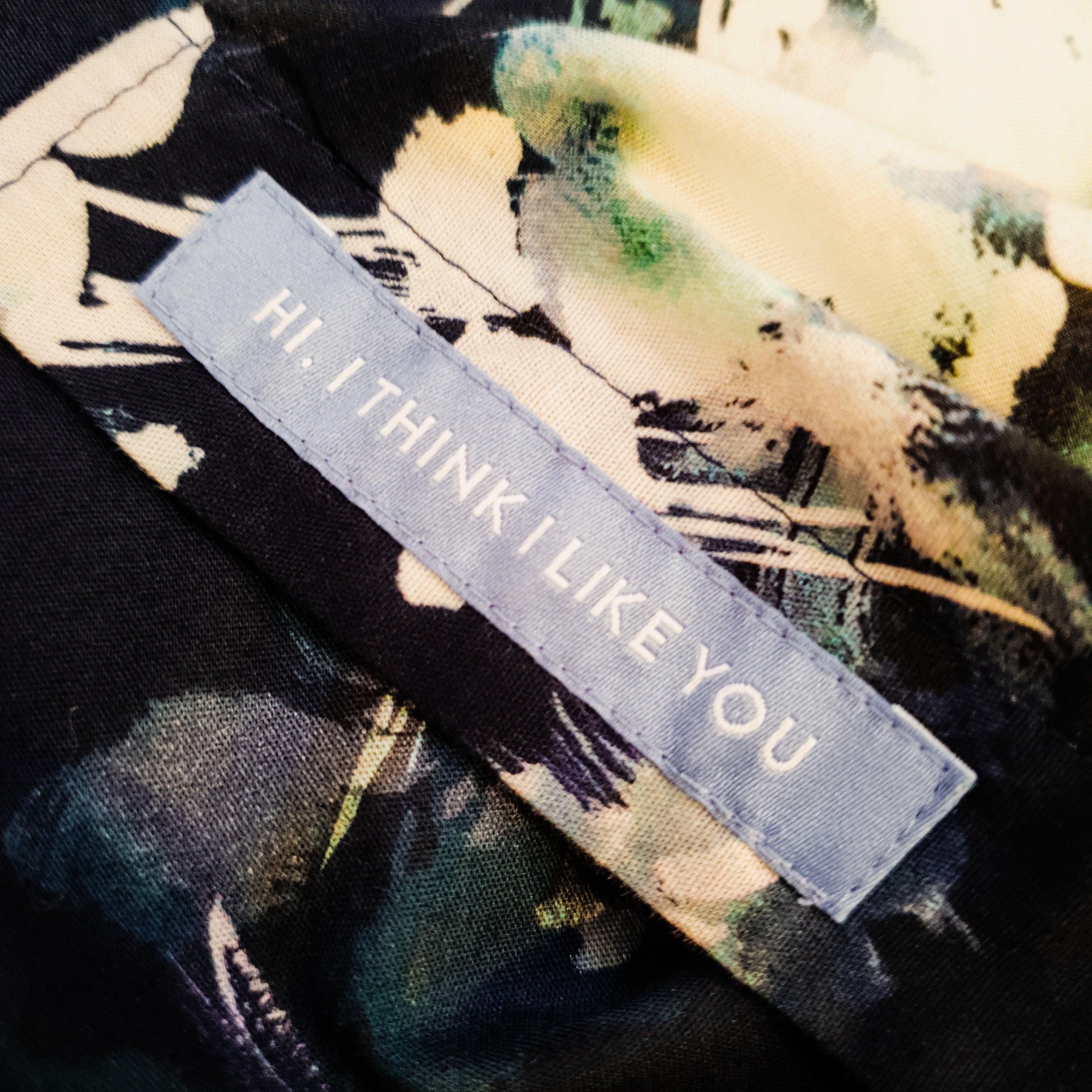 Blue Floral Long Sleeved Shirt - Fantasy | Tresanti