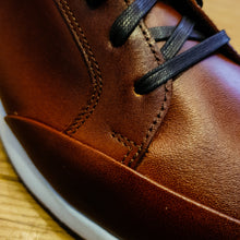 Load image into Gallery viewer, Brown Italian Leather Trainers | Lacuzzo