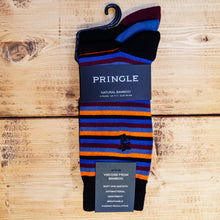 Load image into Gallery viewer, Striped Bamboo Socks 3-Pack | Pringle