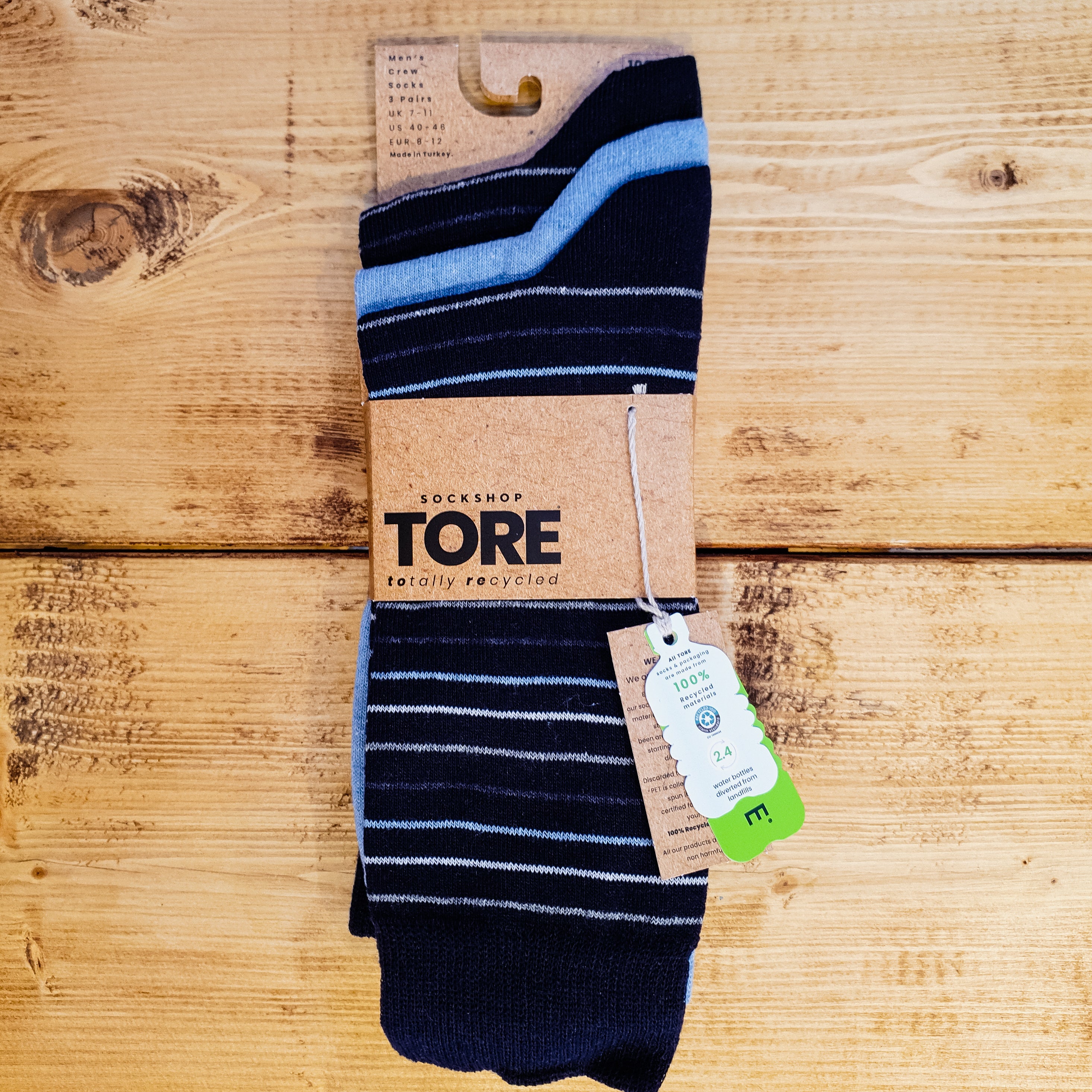 Blue Striped 3-Pack | Tore