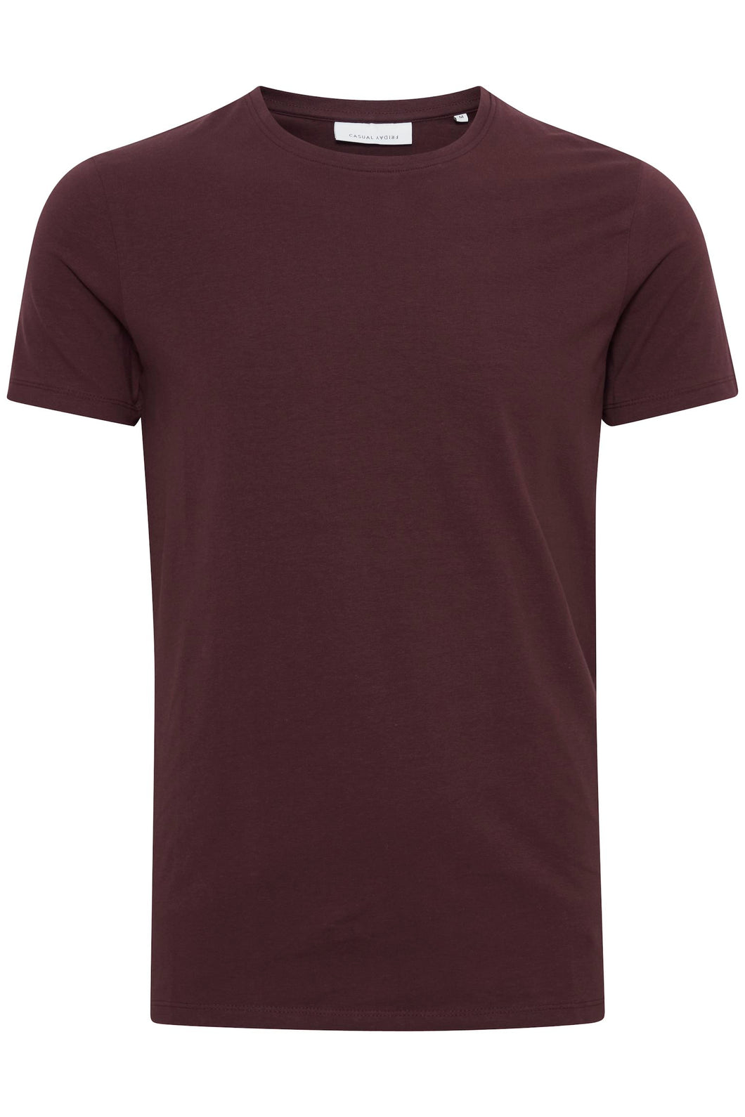 Wine Red T-Shirt - David | Casual Friday